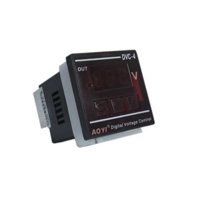 AOYI 220VAC 1KW single/three phase DVC-42 digital integration voltage regulator with LED display for industry equipment