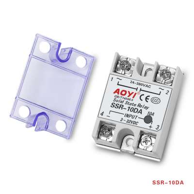 AOYI single phase Motor Reversing solid state relay ssr SSR-75DA