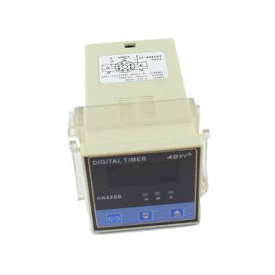 AC220V time relay adjustable timer delay relay 0.1s-99hour digital twin timer CE